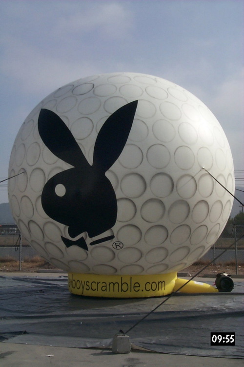 Sports Related Inflatables playboy golf ball
